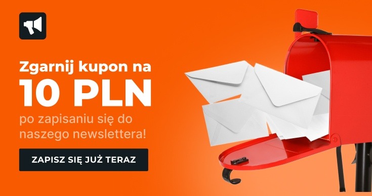 10 PLN rabatu za zapis do newslettera