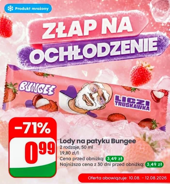 Lody Bungee za 0.99 zł! Hit!