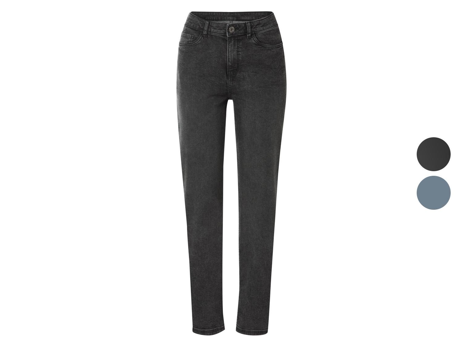 ESMARA® | Jeansy damskie, Straight Fit, wysoki stan - Lidl -25% - Megaokazja