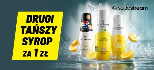 Drugi syrop soda stream za 1 zł