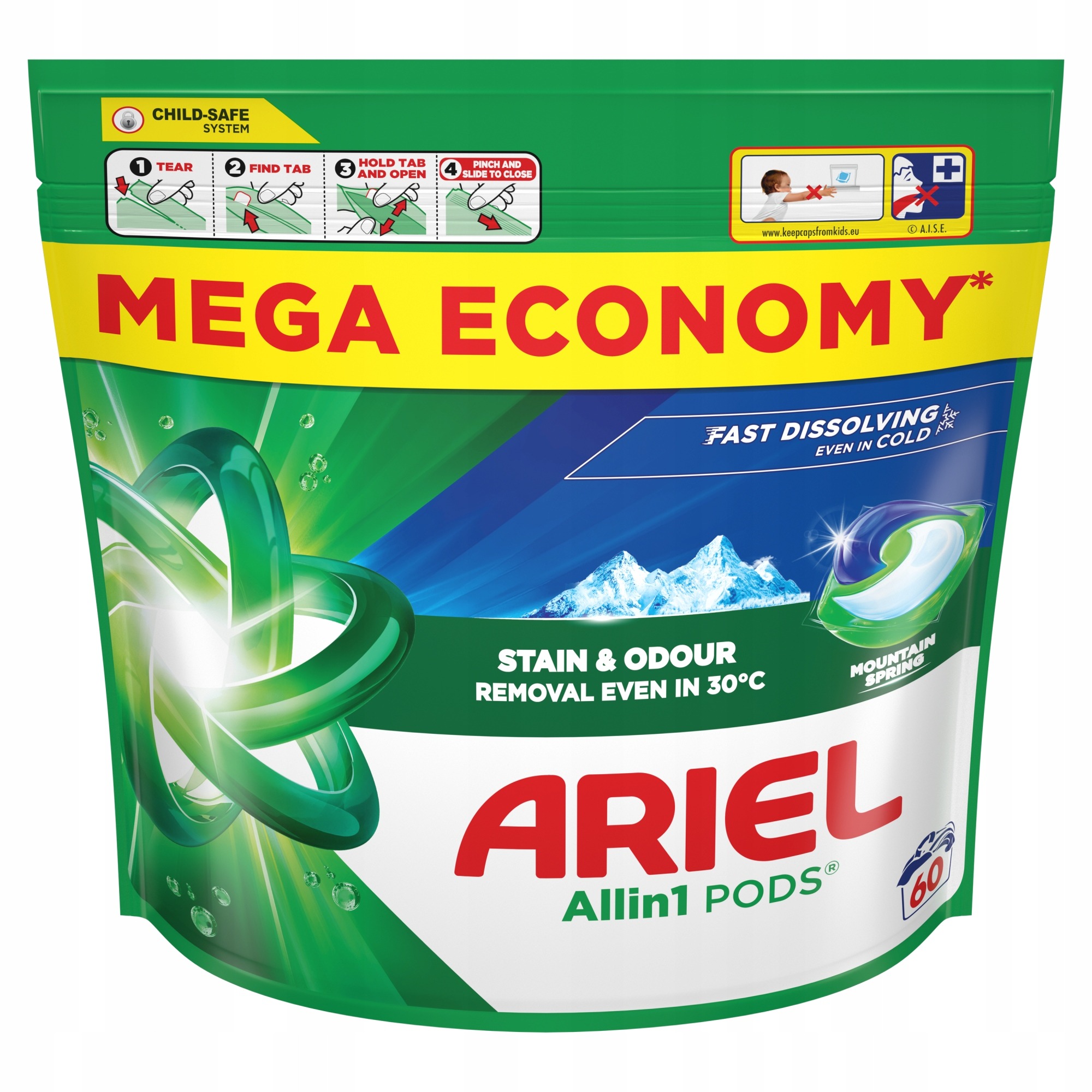 Kapsułki do prania Ariel All-in-1 PODS -46% taniej!
