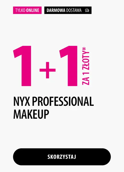 Hebe - kosmetyki NYX Professional Makeup 1+1 za 1 zł*
