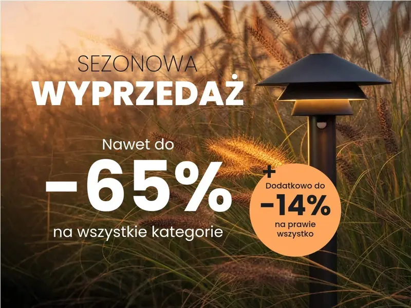 Kod rabatowy do -14% na LAMPY.PL